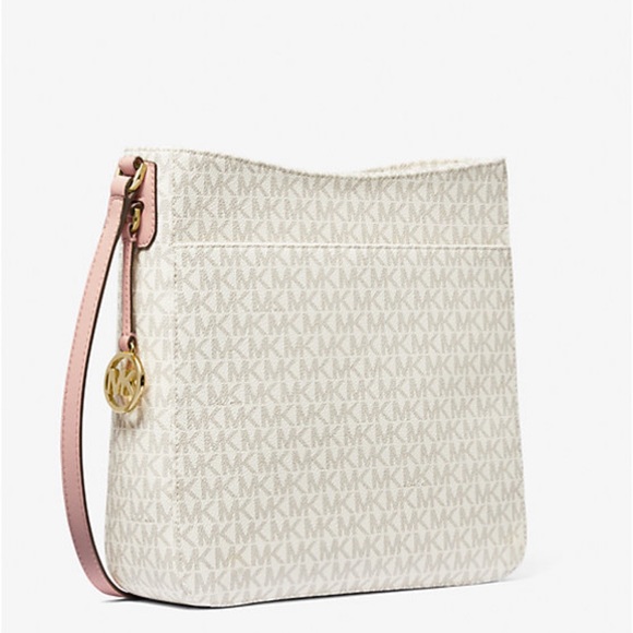 MICHAEL KORS 
Jet Set Travel Large Logo Messenger Bag
COLOR PWD BLSH MLT
NWT - Picture 2 of 16